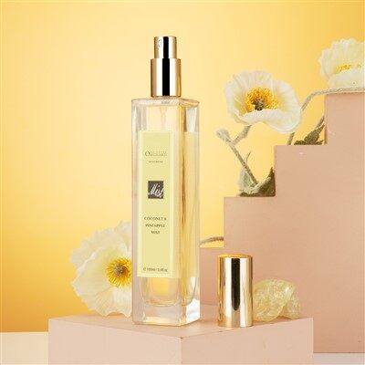 Kokoye ak anana kò idratan vapè dlo