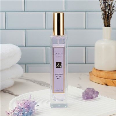 Lavand ak lanmè sèl kò idratan vapè dlo