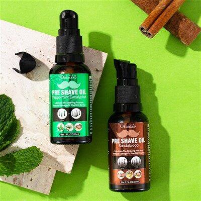 Piparmētru eikalipta eļļa pirms skūšanās