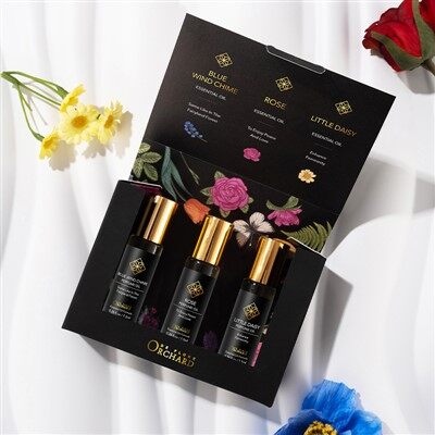 Conjunto de 3 peças de óleo perfumado