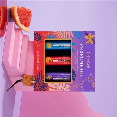 Ensemble d'huiles de parfum à rouler