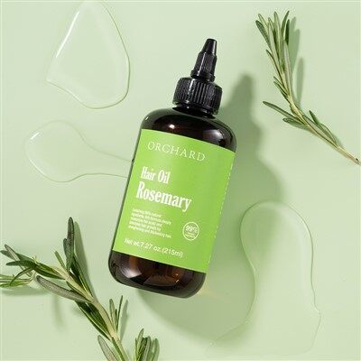 Huile de croissance des cheveux au romarin