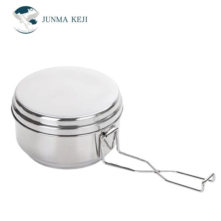 Відкритий армійський набір горщиків з нержавіючої сталі