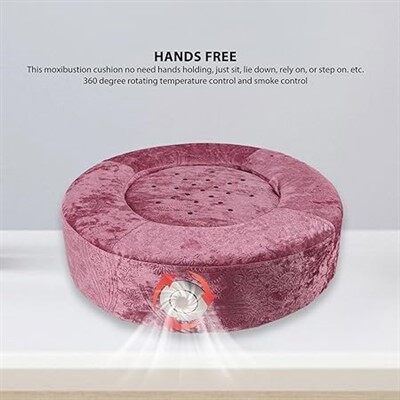 Raudonas Moxibustion padas