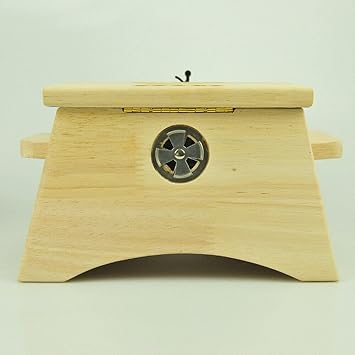 Wooden Foot Moxa Roll Burner Box