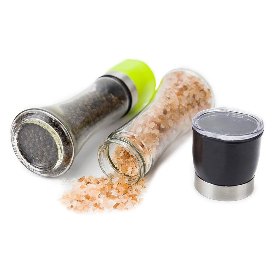 Black Stainless Steel Salt And Pepper Shakers price