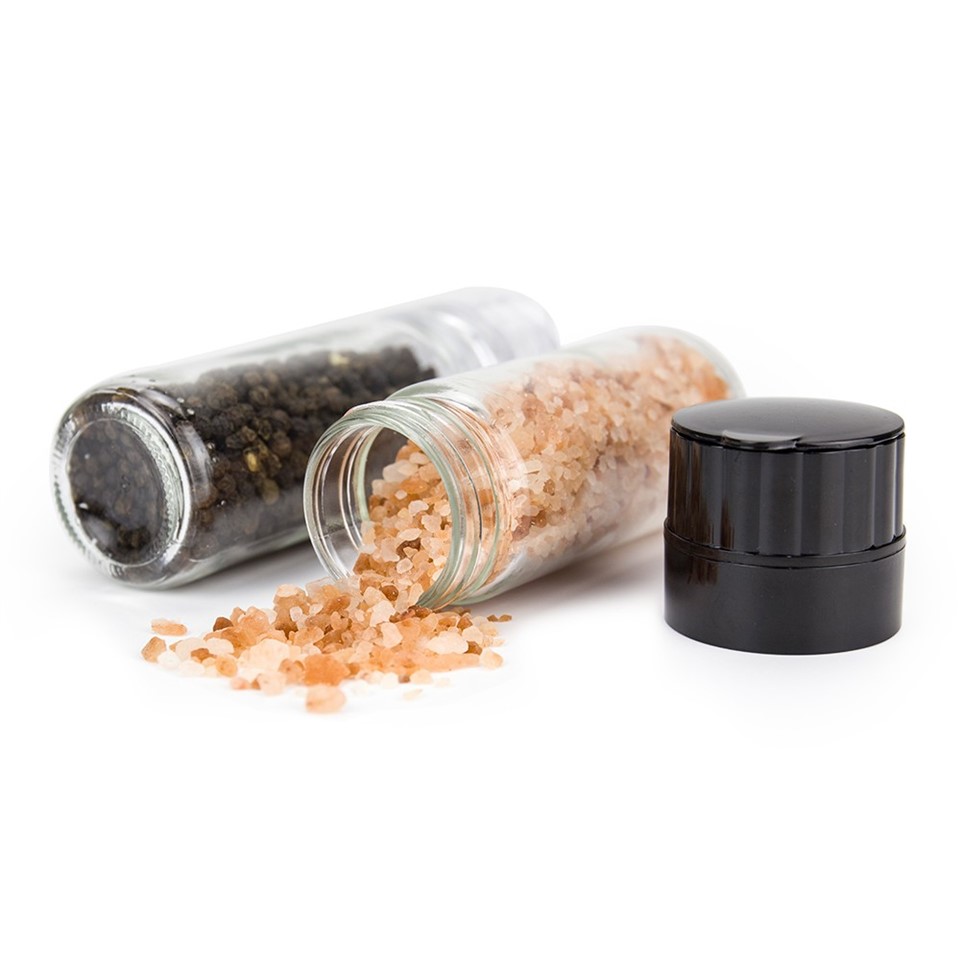 refillable salt and pepper shakers