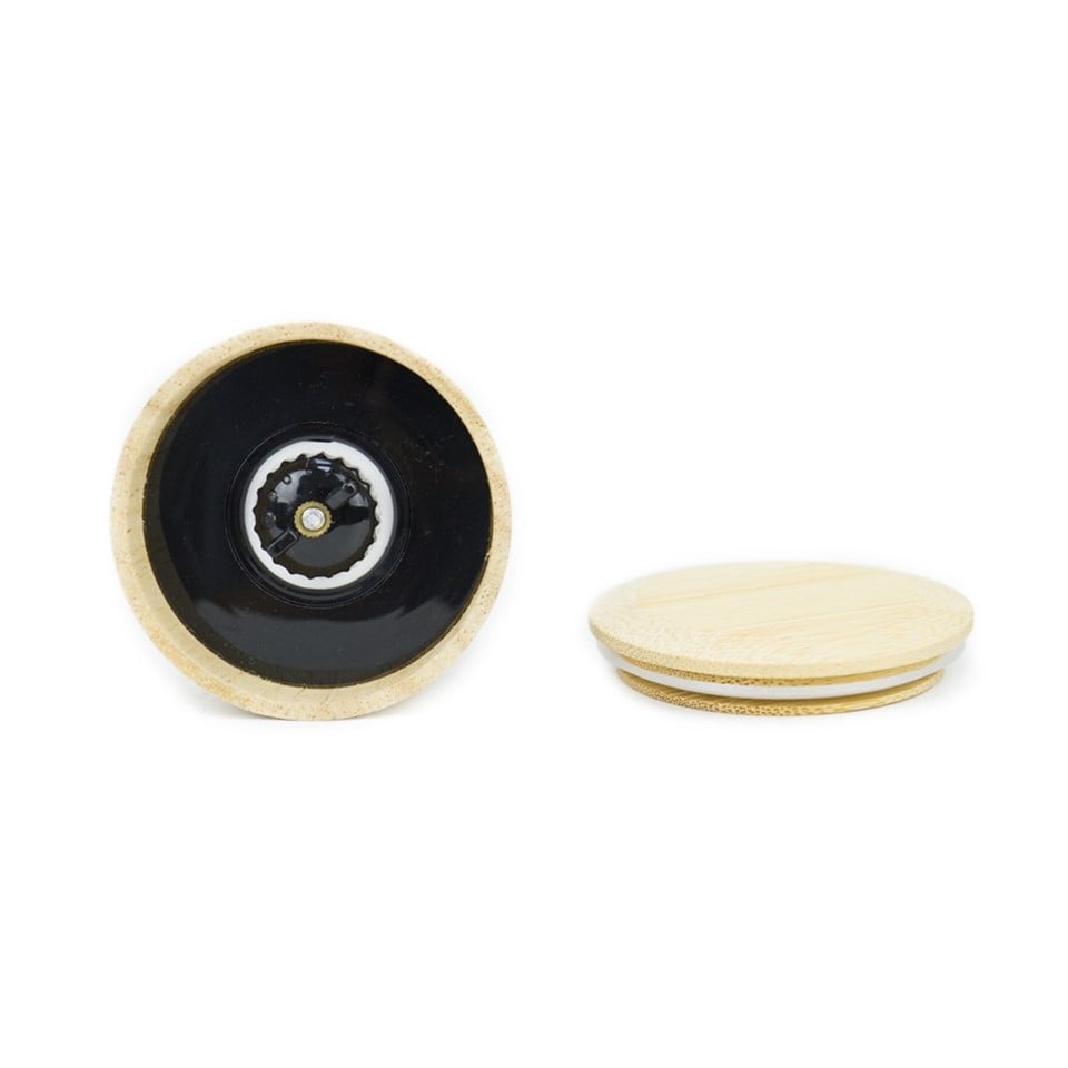 Glass And Stainless Steel Salt And Pepper Grinders factory
