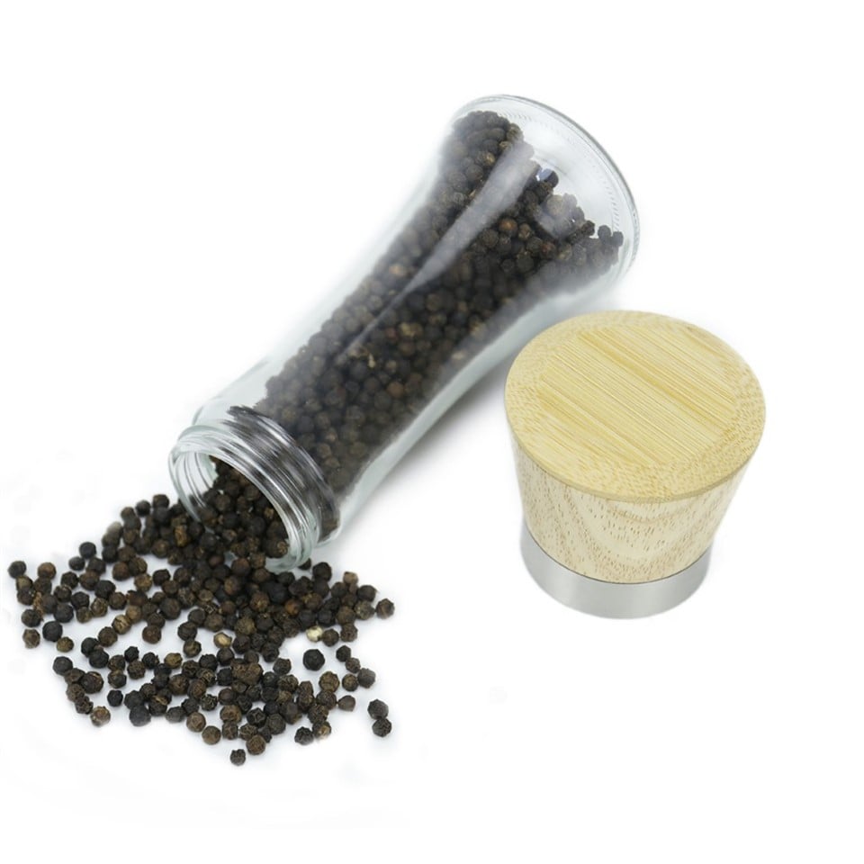 Glass And Stainless Steel Salt And Pepper Grinders price