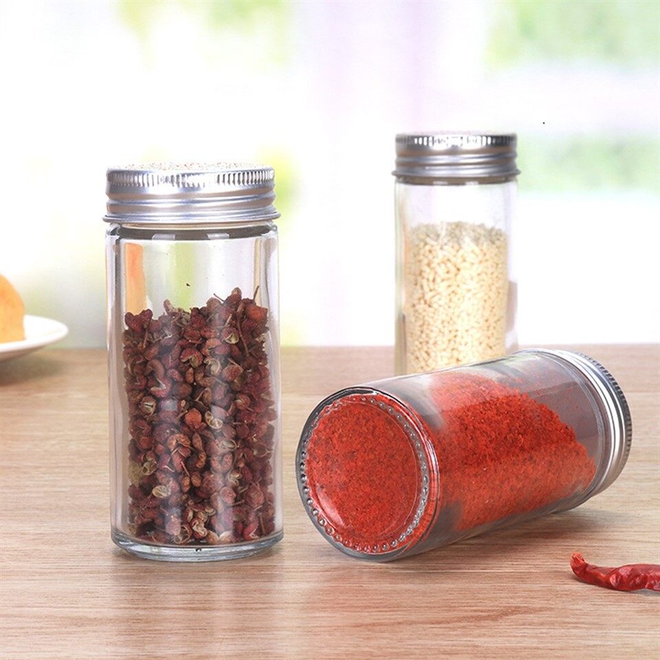 Glass Seasoning Containers
