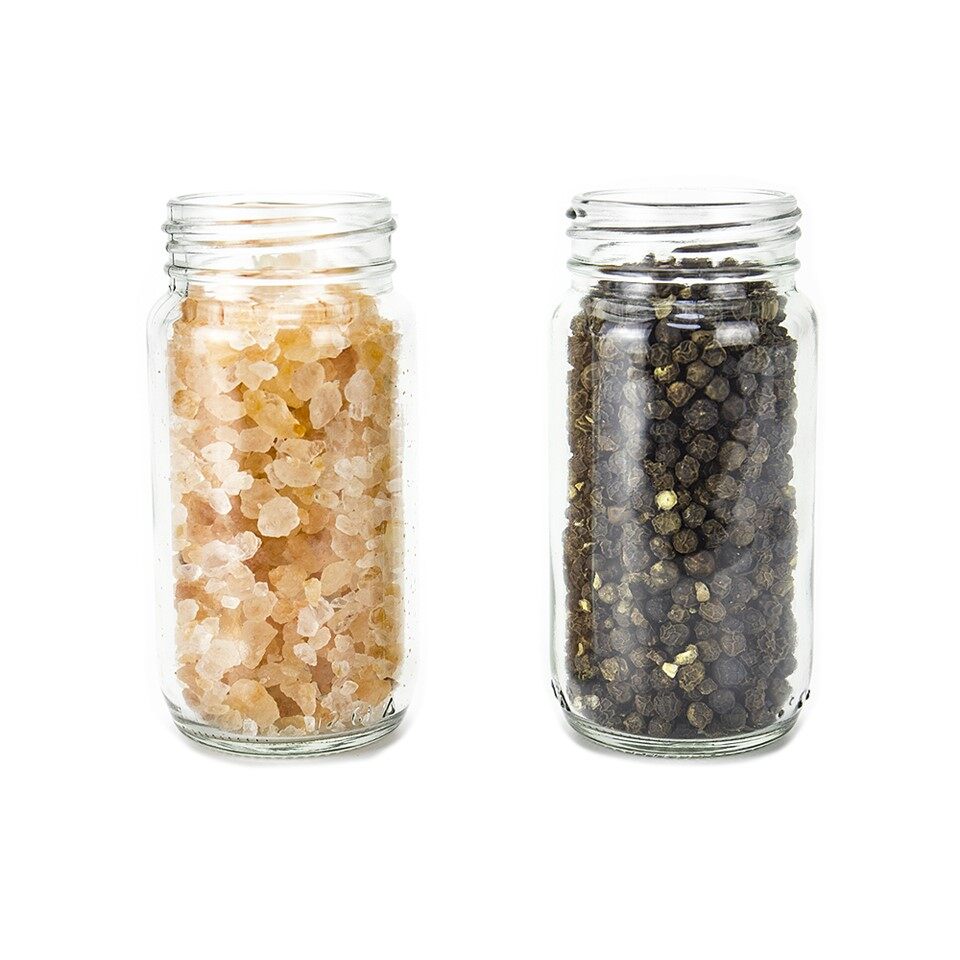 Glass Seasoning Containers