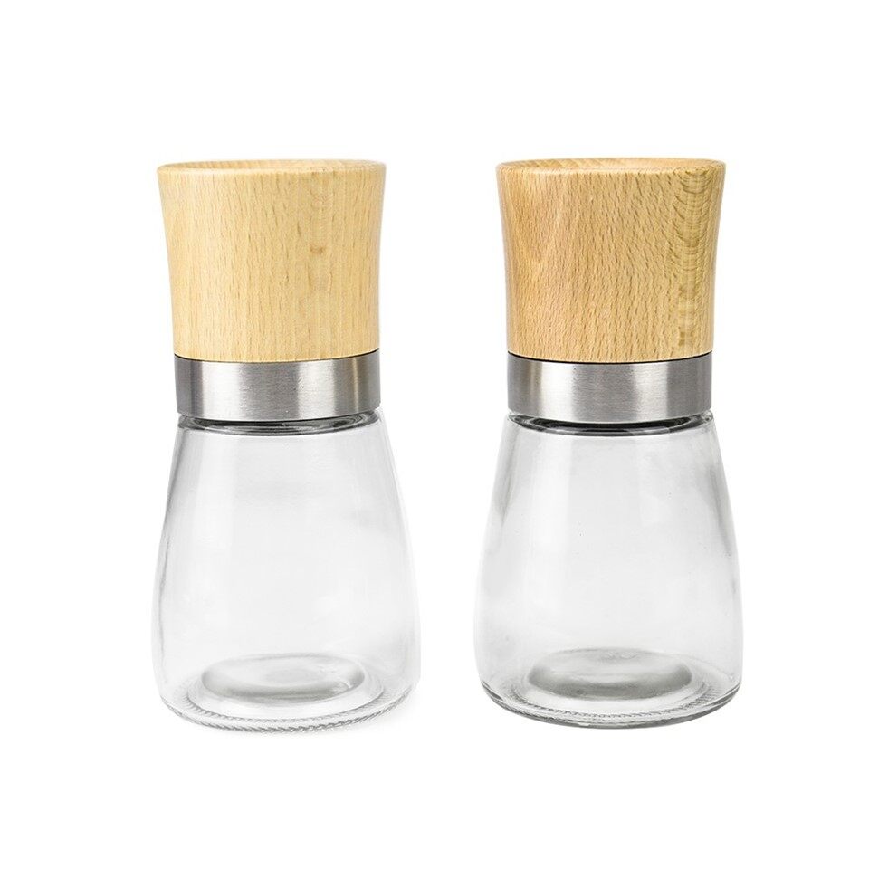 Light Wood Salt And Pepper Mill