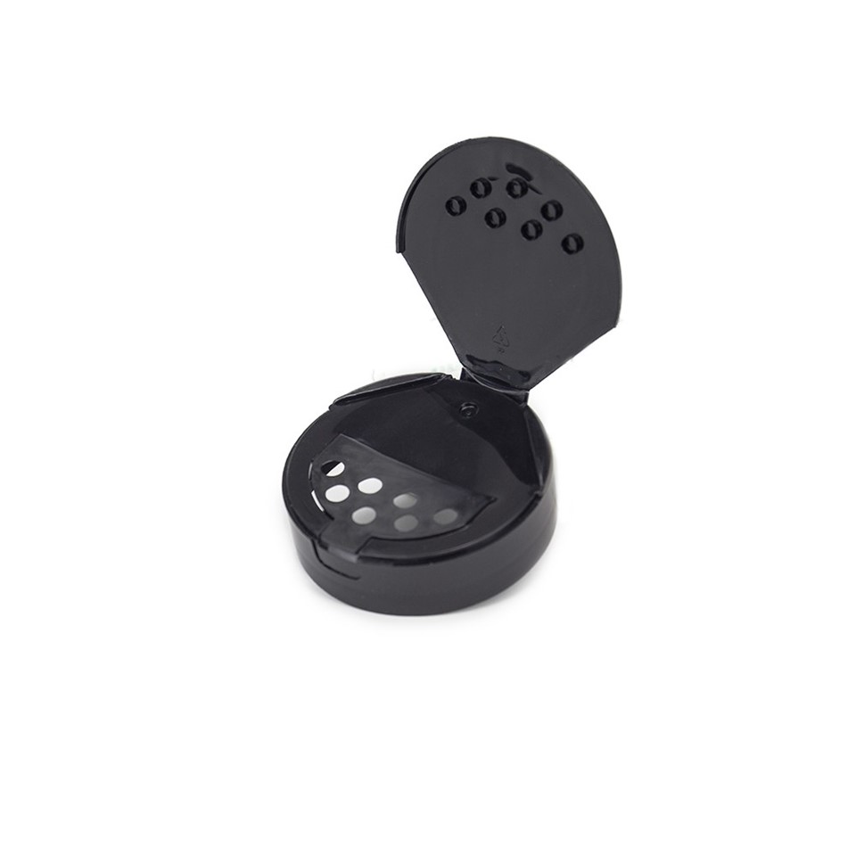Plastic Black Lids For Spice Jars factory