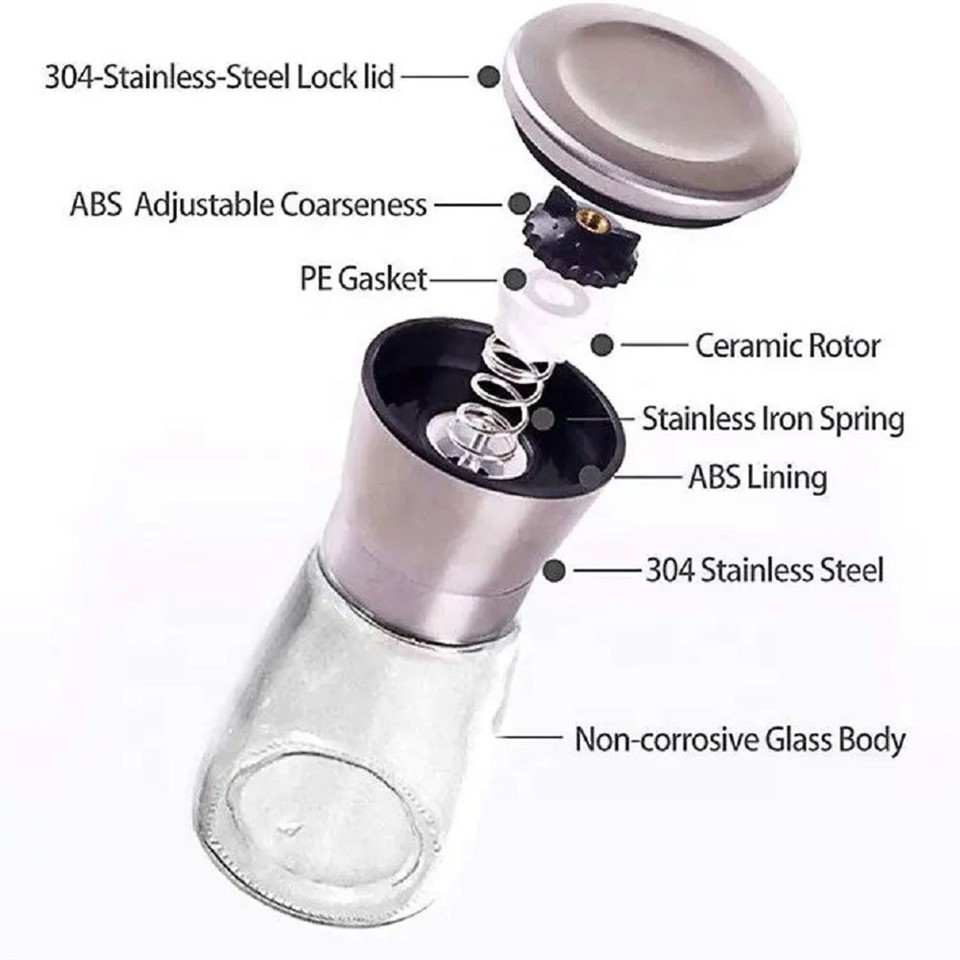 magnetic pepper grinder