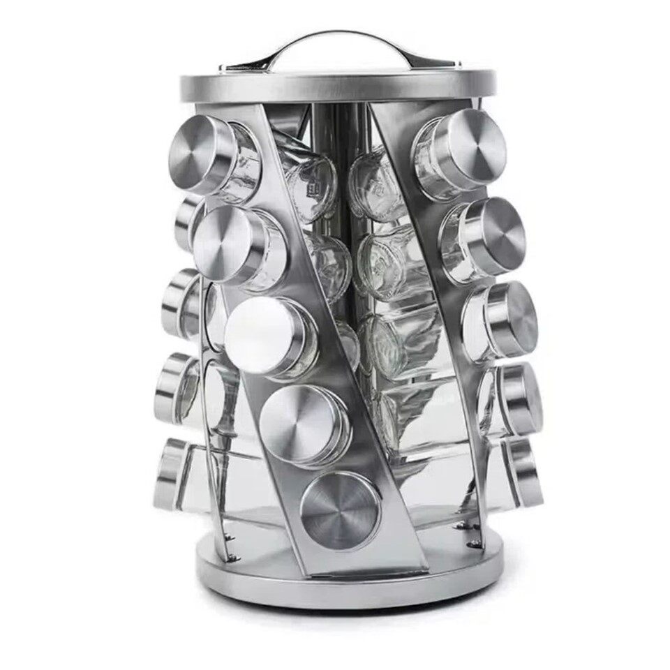 Round Spice Rack That Spins