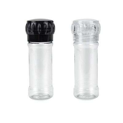 Clear Plastic Salt And Pepper Grinder