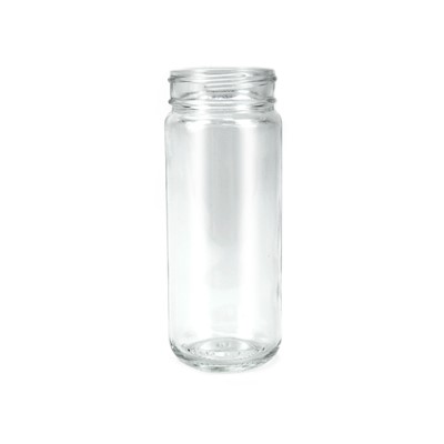 Empty Glass Spice Bottle