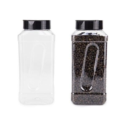Large Plastic Spice Bottle With Cap