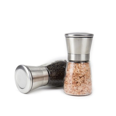 Modern Stainless Steel Pepper Grinder
