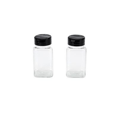 Plastic Square Spice Containers