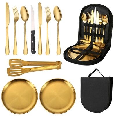Portable Stainless Steel Cutlery Set