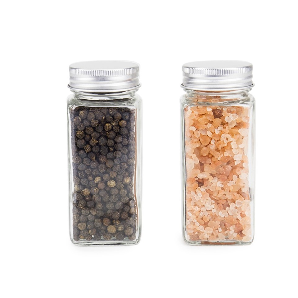 empty seasoning containers