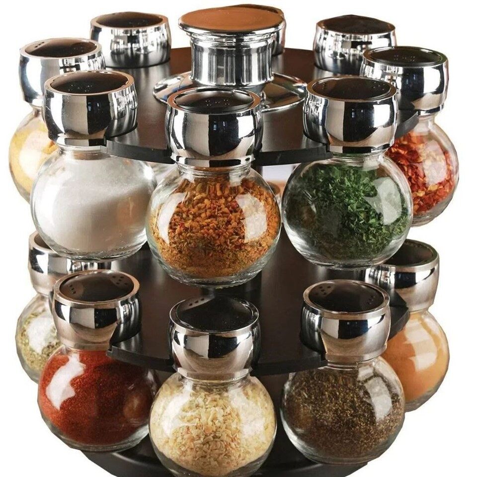 rotating spice containers