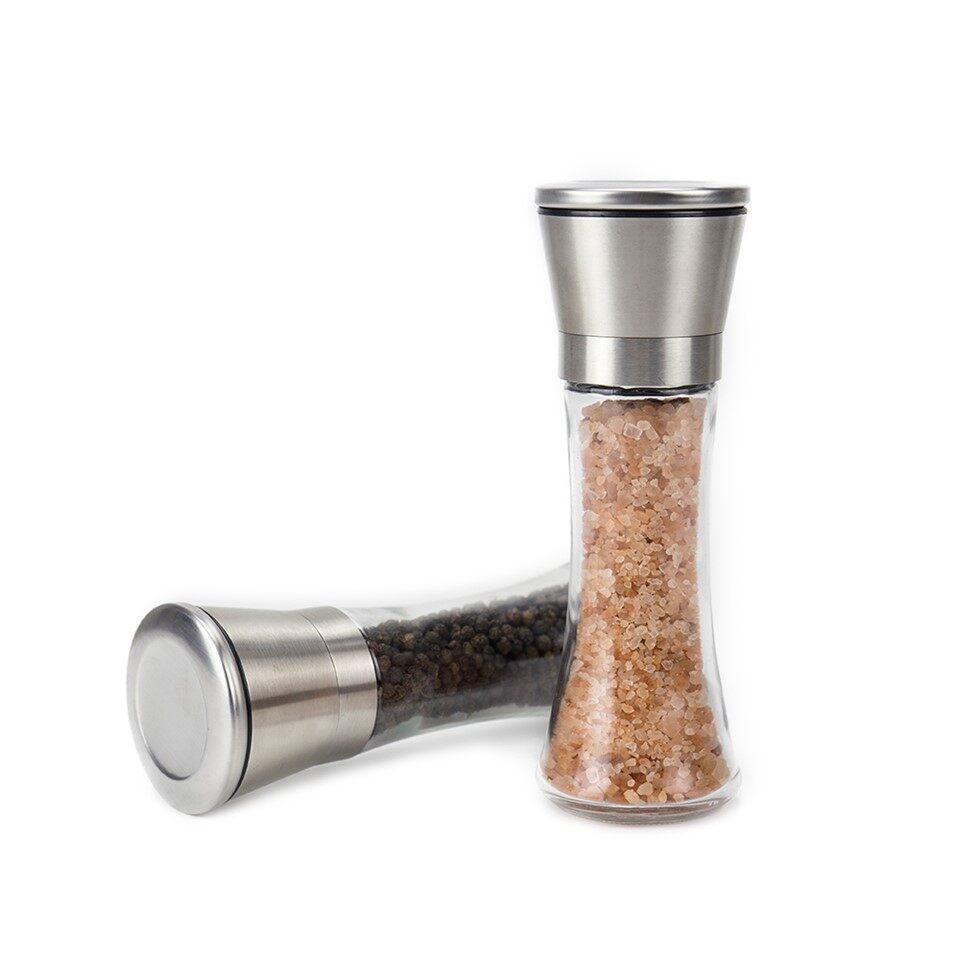 Stainless Salt and Pepper Grinders