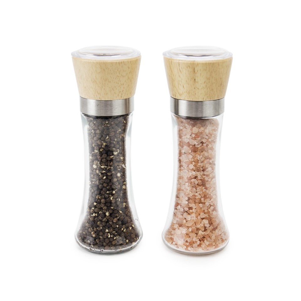 Wood Salt And Pepper Grinder Ceramic factory