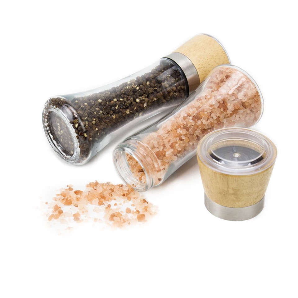 Wood Salt And Pepper Grinder Ceramic high quality