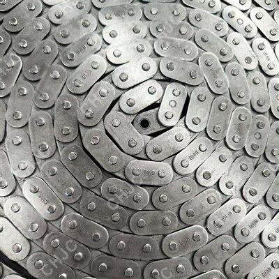 Série B courte courte plaque latérale droite chaîne à rouleaux