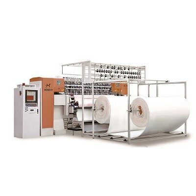 HY-W-DGN】 मल्टीफ़ंक्शनल】 कम्प्यूटरीकृत चेन स्टिच मल्टी-नेडल क्विल्टिंग मशीन