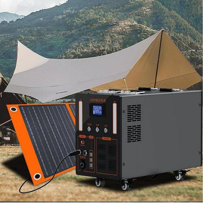 mobile solar generator 5000 watt