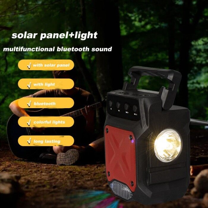 solar camping FM radio