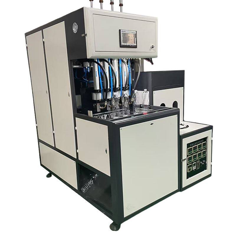 Máquina de moldeo con botella