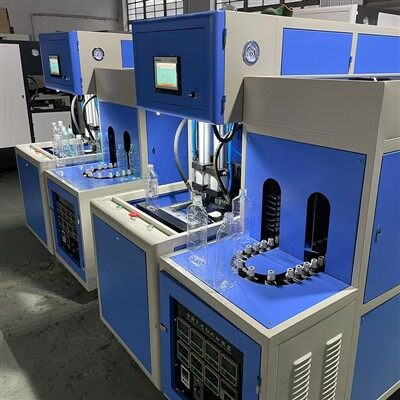 Máquina de fabricación de botellas de plástico manual