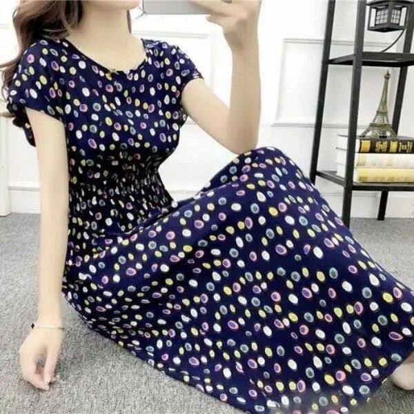 Rayon Jersey Print Stoff