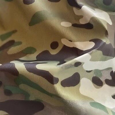 Camo Jersey strikket stoff