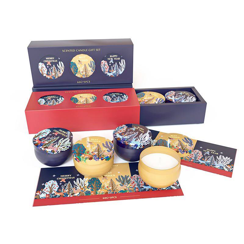 Подарочный набор рождественских свечей