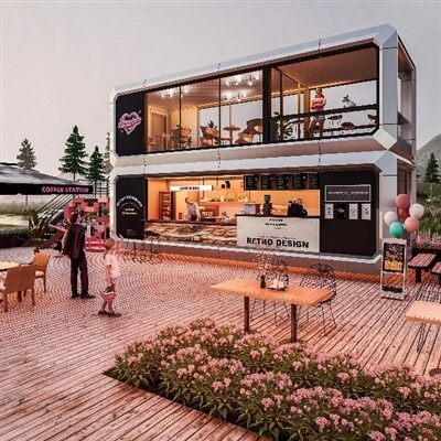 Adeiladu Modiwlaidd Dur Ysgafn