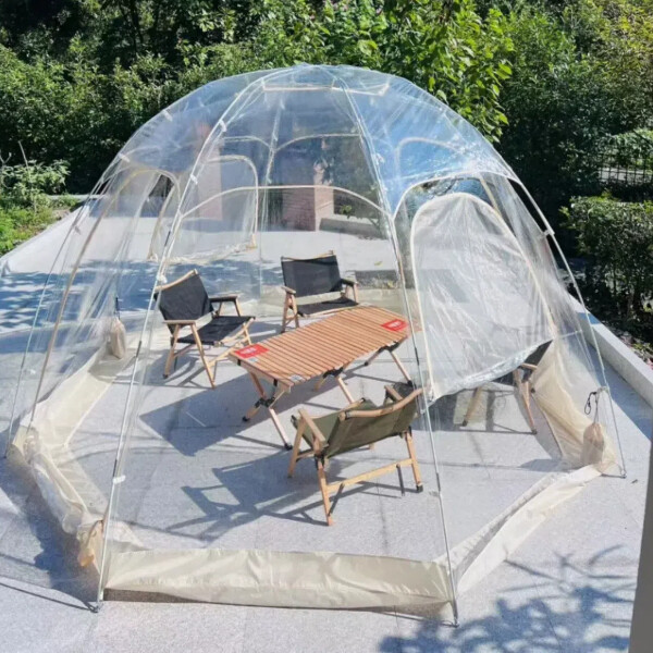 투명한 PVC 텐트