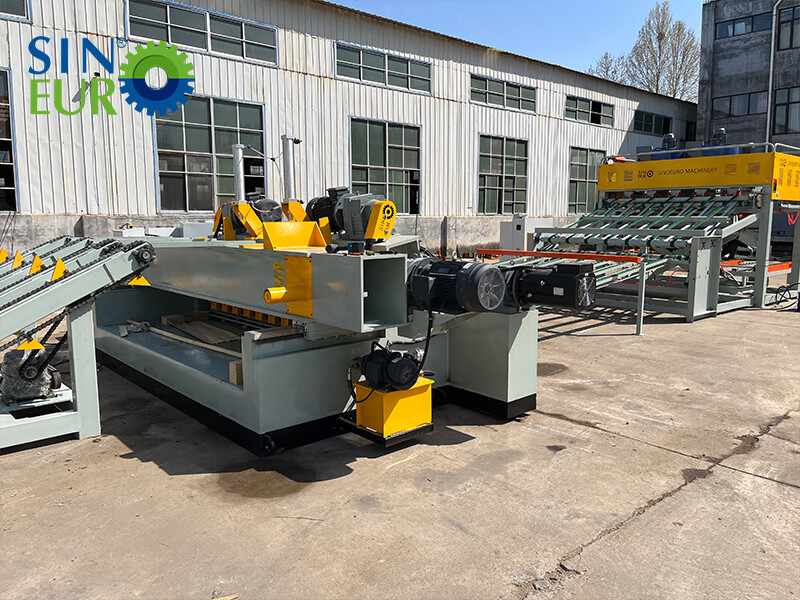 8ft Spinddleless Dýha Peeling Lathe