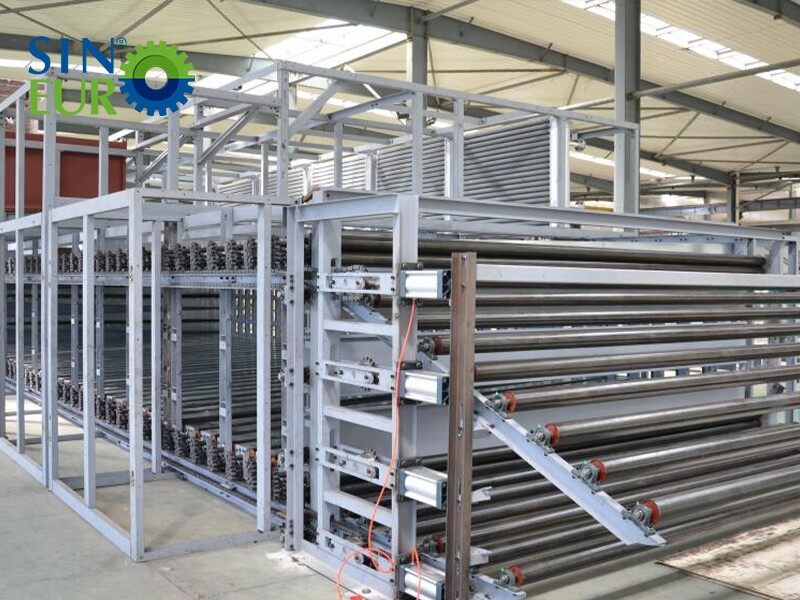 Roller-type-veneer-dryer