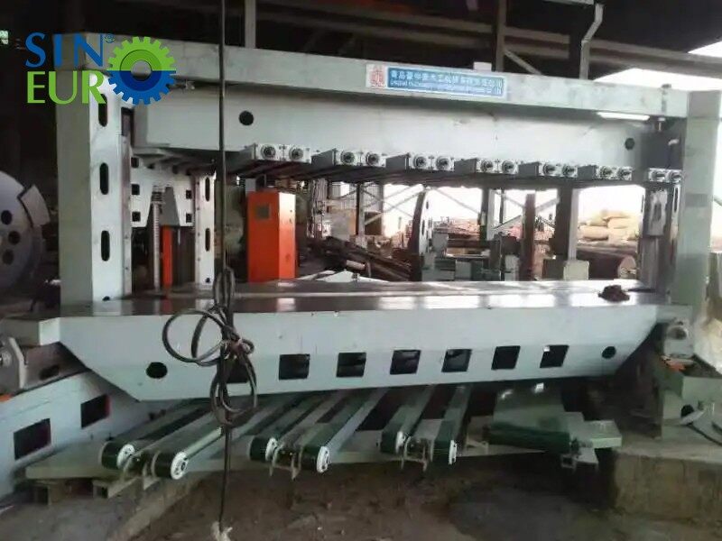 Wood-block-veneer-slicing-machine