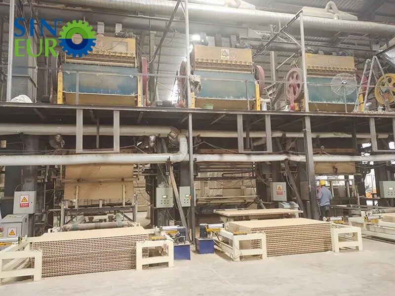 Tubular-Particle-Board-making-line