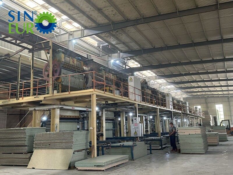 Hollow-Particle-Board-Manufacturing-Machinery