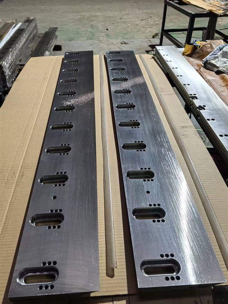 Cuchillos de chapa HSS de primera calidad, cuchillo pelador de chapa de madera, cuchillo para cortar papel