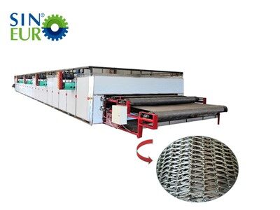 Plywood Continuous Belt Drying Dryer Machine Wood Face