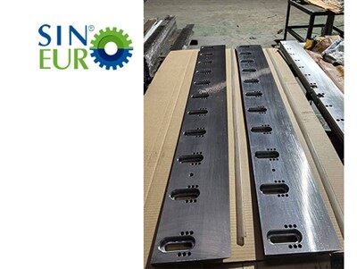 Cuchilla de corte giratorio de chapa