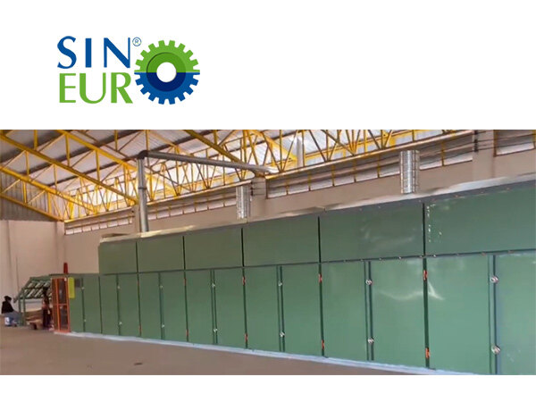 Stroj sušičky dýhy